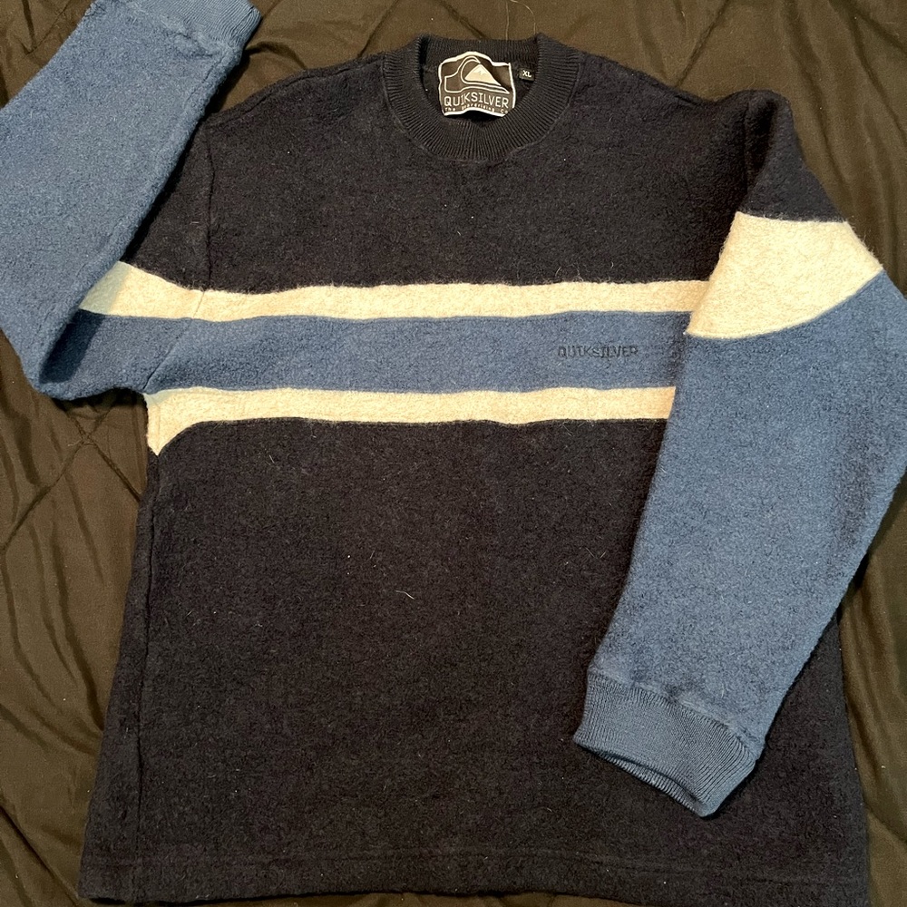 Gently Used Quiksilver Wool Sweater (Sz XL Womens)